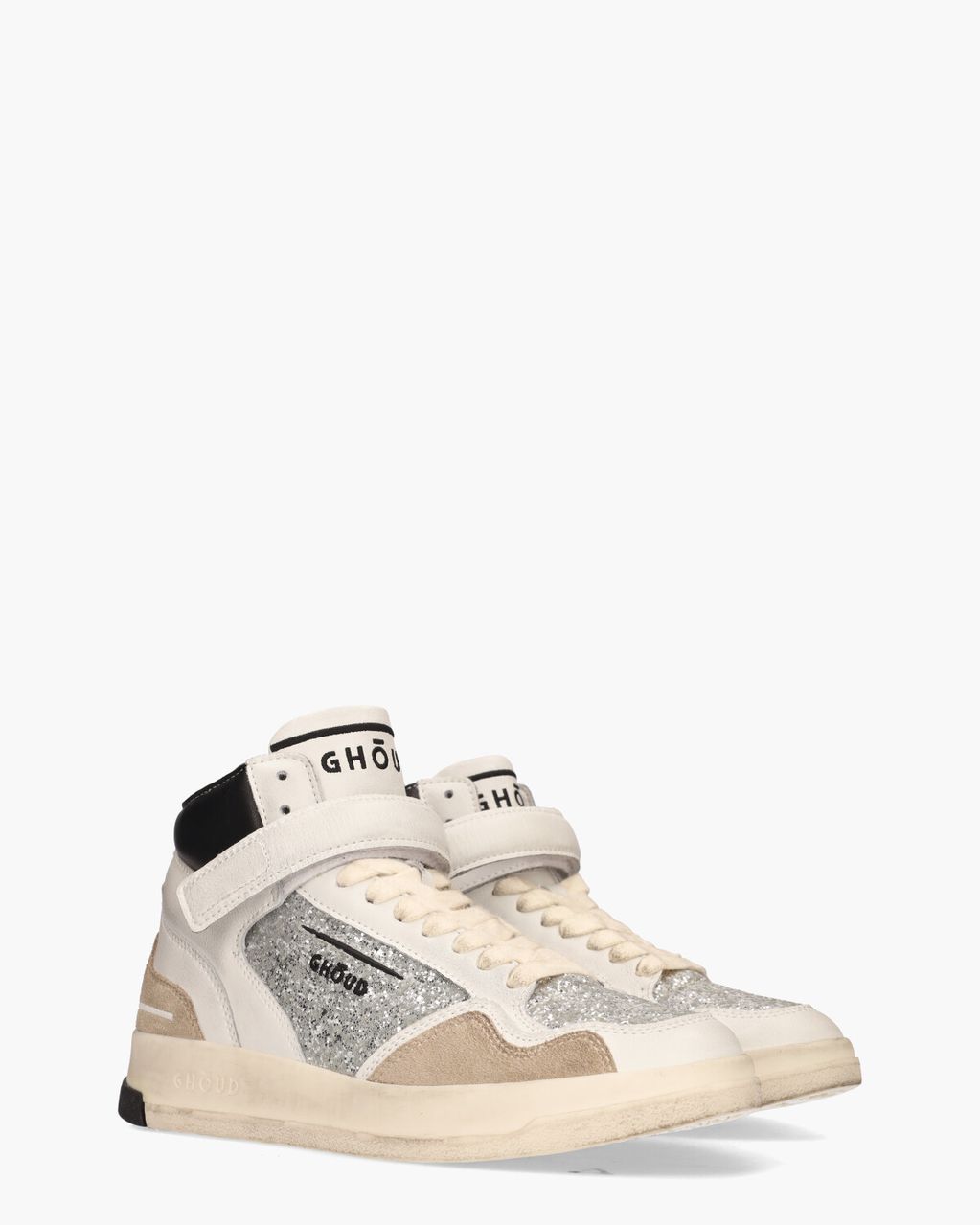 Ghoud Tweener High Off-White/Multicolor Damessneakers