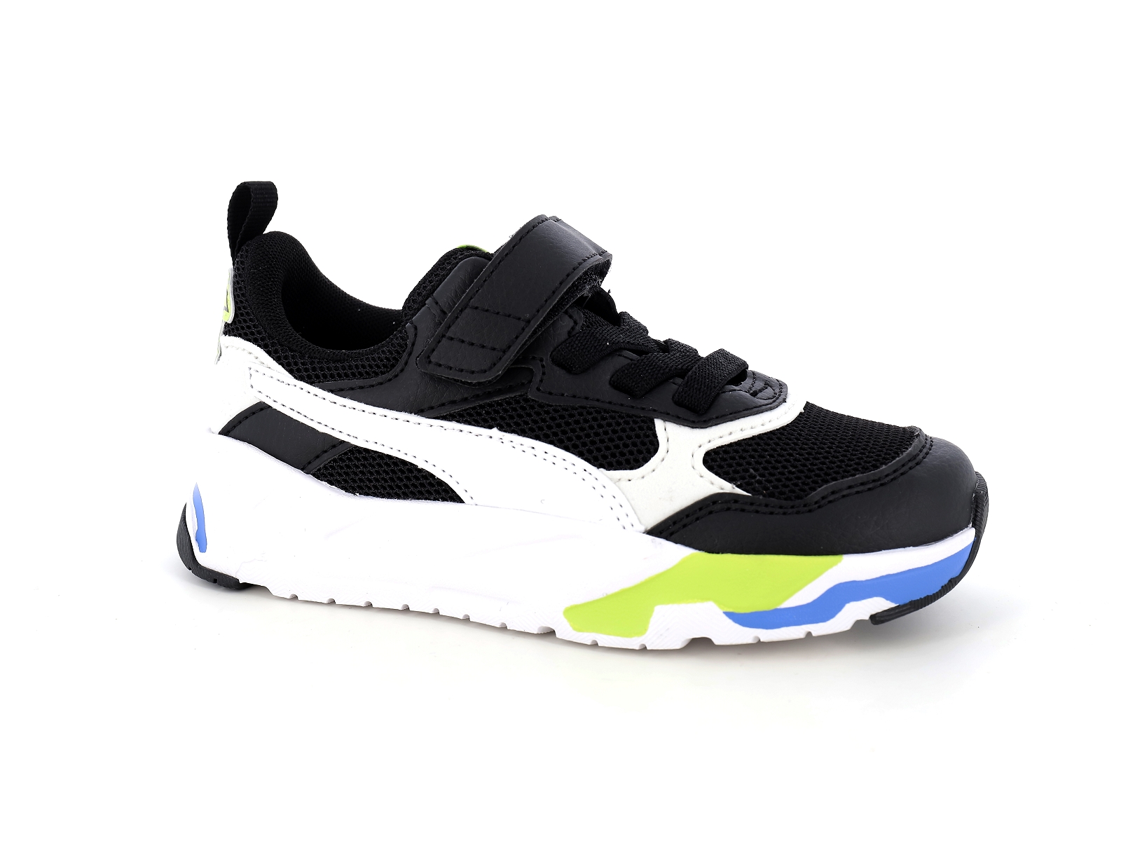 Puma-390839 Synthétique Noir Vert