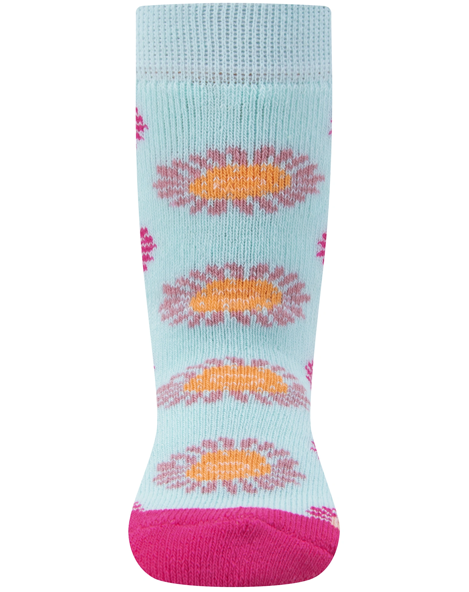Stoppersocken SOFTSTEP BLUMEN 2er Pack in navy/perlgrau
