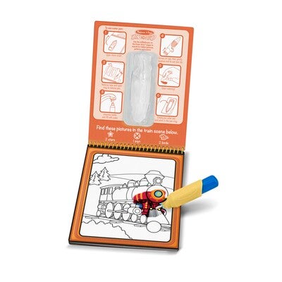 Melissa & Doug Water Wow! Fargeleggingsbok Sett 3 Stk