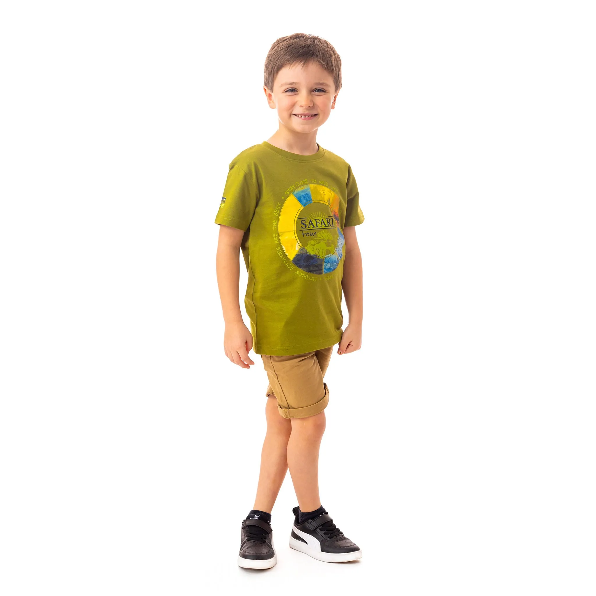 Nanö T-Shirt Cercle Safari 2-6ans