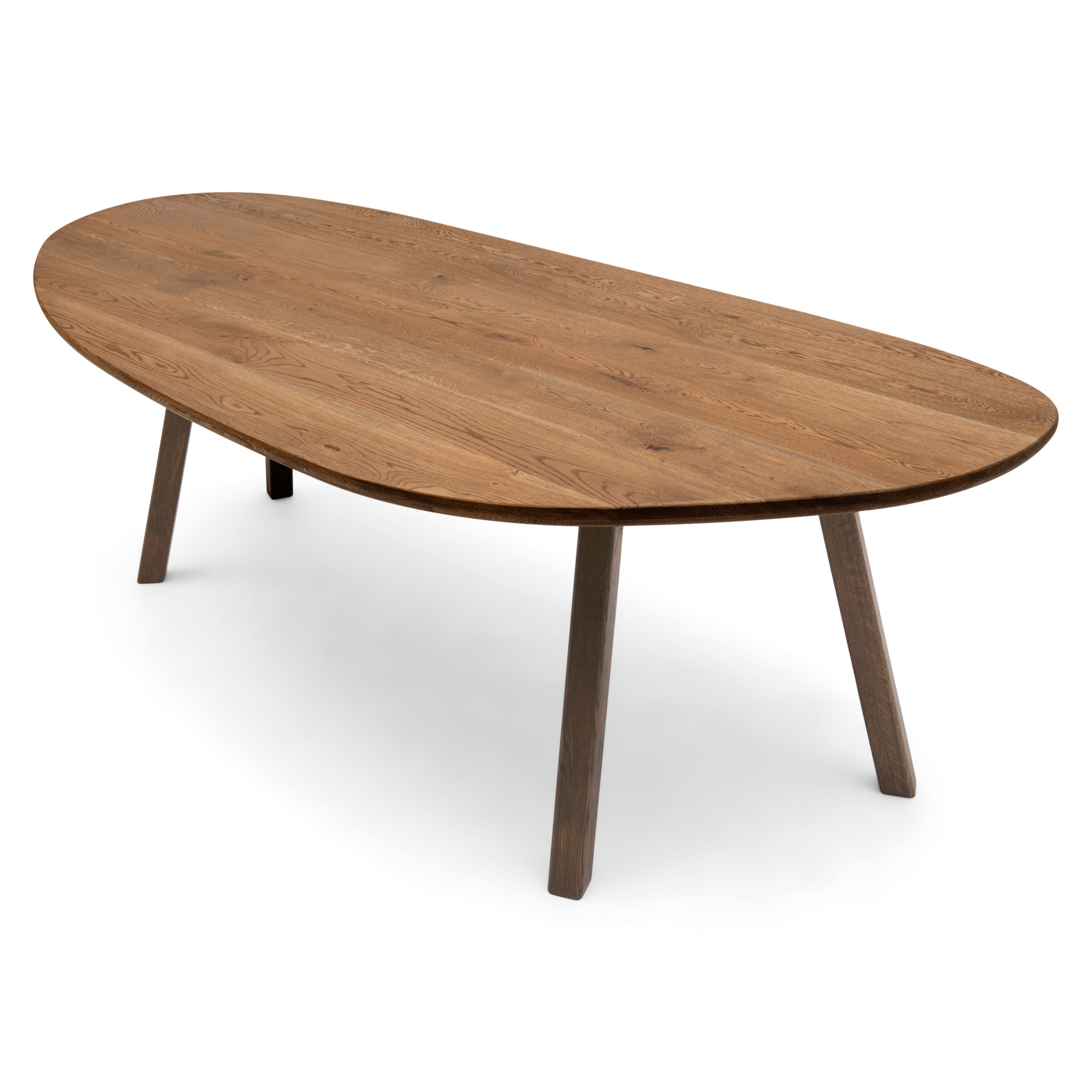 Eettafel Clark tabacco dark 250x115 cm