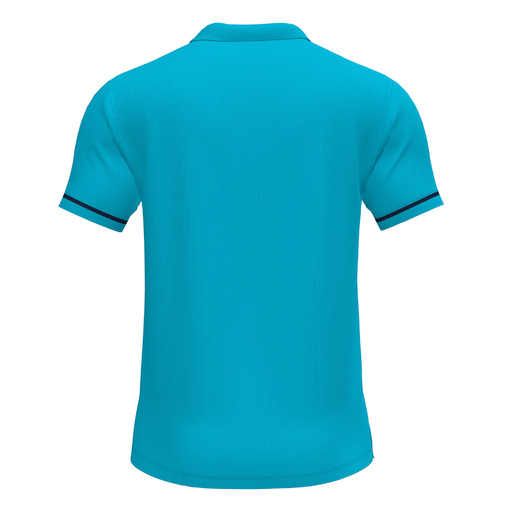 Polo Manga Corta Joma Campeonato Vi Turquesa Flúor Marino