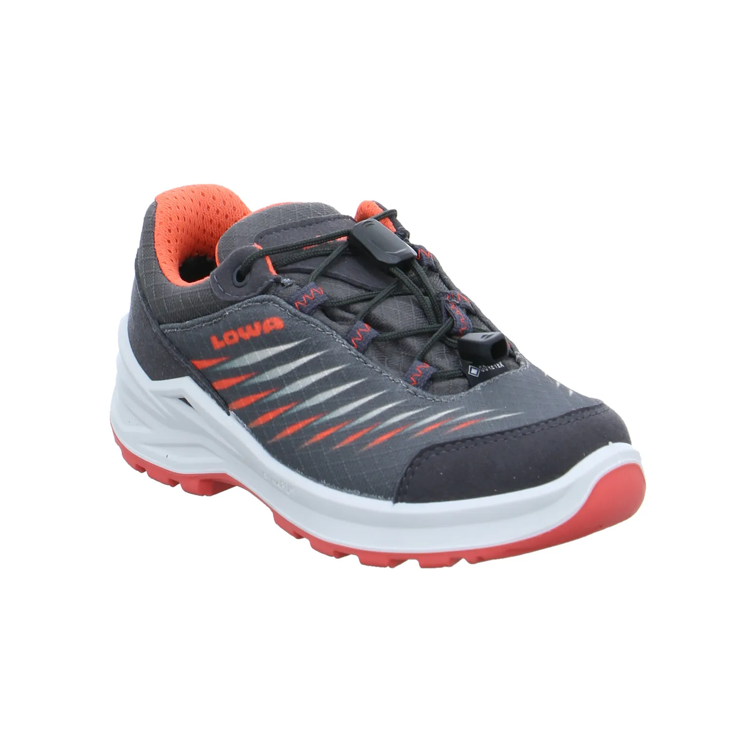 LOWA Kleinkinder-Sport -Halbschuh Grau Textil  Sneaker Outdoor