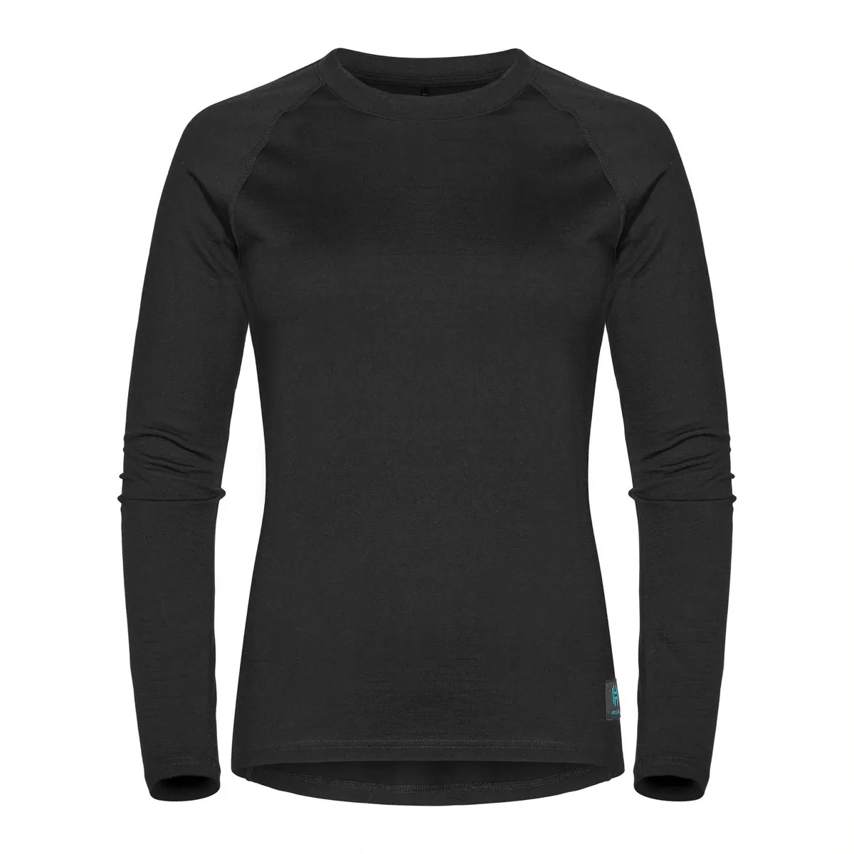 Hellner Wool Warm Base Layer Ls Wmn Black Beauty