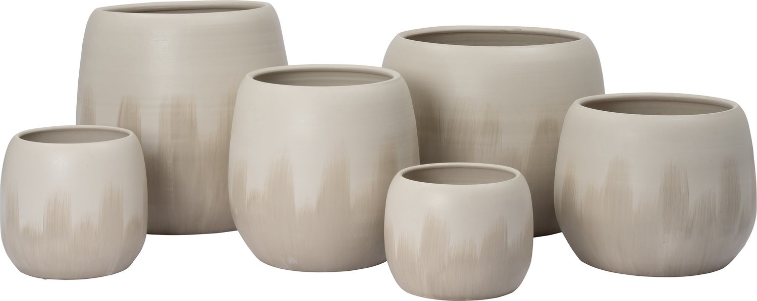 Intratuin bloempot Sabina crème D 44 H 32 cm