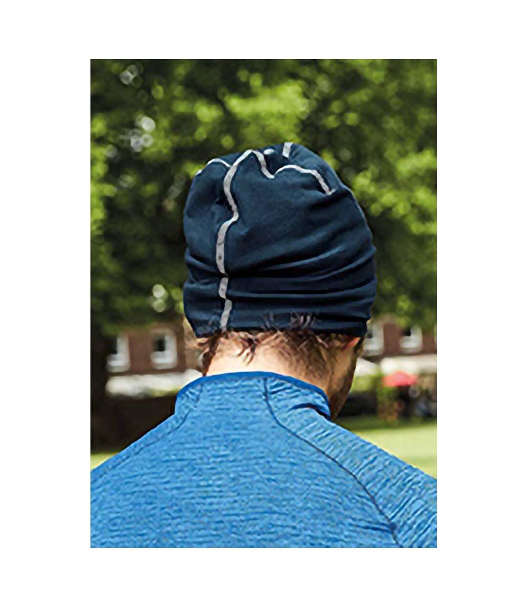 Beechfield - Bonnet - Hommes (Bleu marine/Blanc) - UTRW5801
