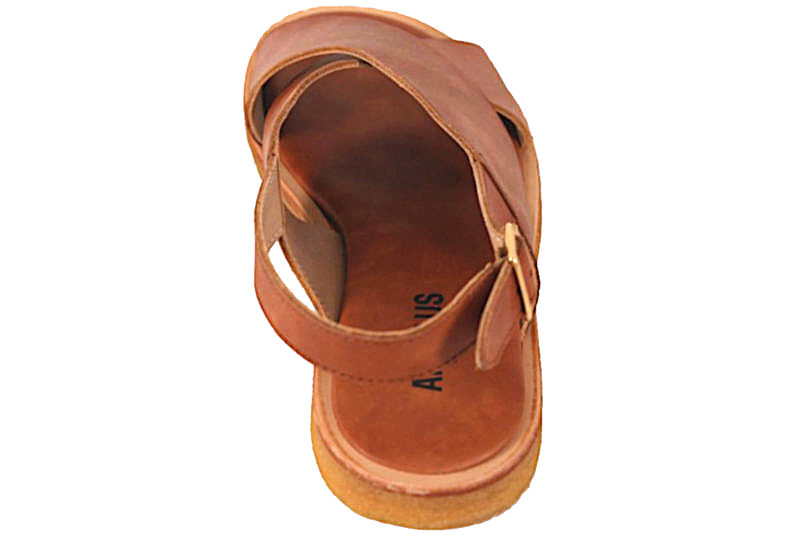 ANGULUS LET SANDAL I BRUNT GLAT SKIND