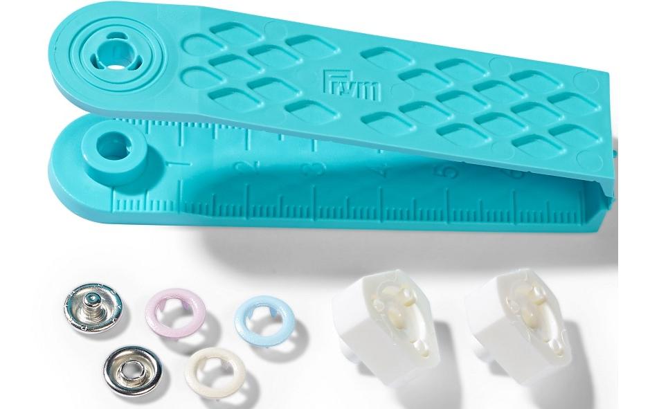 Druckknöpfe Jersey 8 mm, MehrfarbigNähfrei-Druckknöpfe in frischer Farbenvielfalt