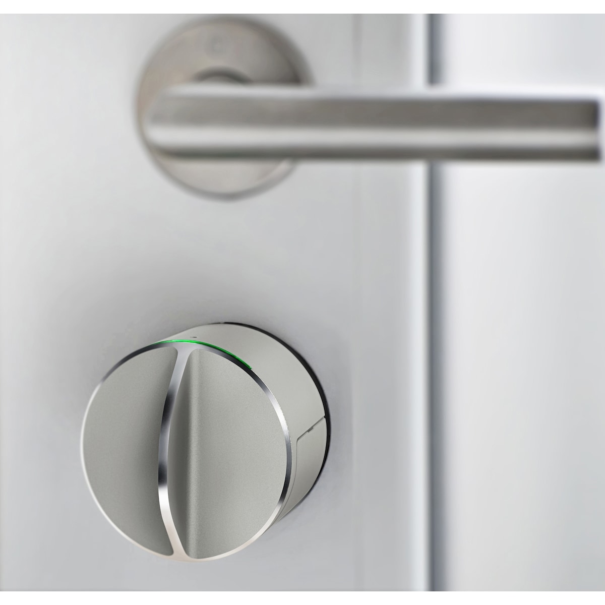 Danalock V3 2024 smartlås (sølv/Bluetooth/Euro)
