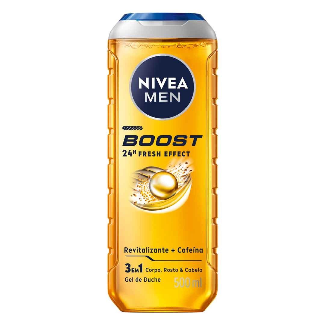 NIVEA  Gel Duche MEN Boost - 500ml