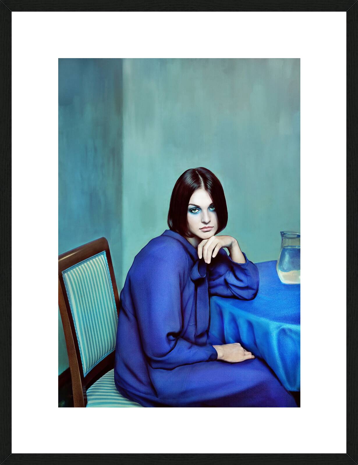 Blue Girl by Andrey Yakovlev & Lili Aleeva - Limited Edition. Edition of: 150. Signed.