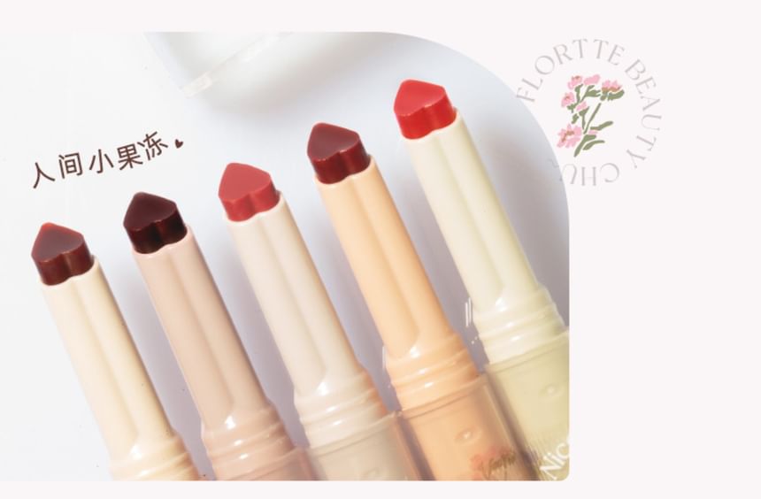 FLORTTE - Heartbeat Jelly Lipstick - 5 kleuren (1-5)
