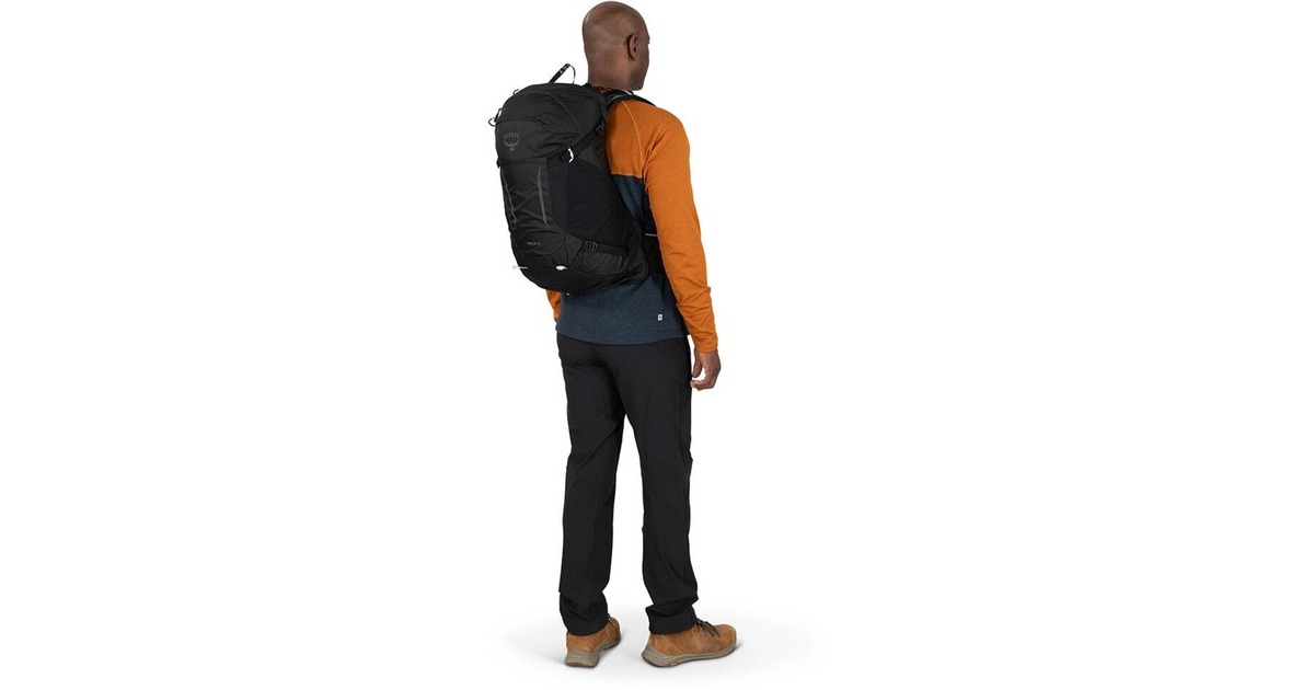 OspreyHikelite 28 rugzak  (Zwart, 28 liter, maat M/L)
