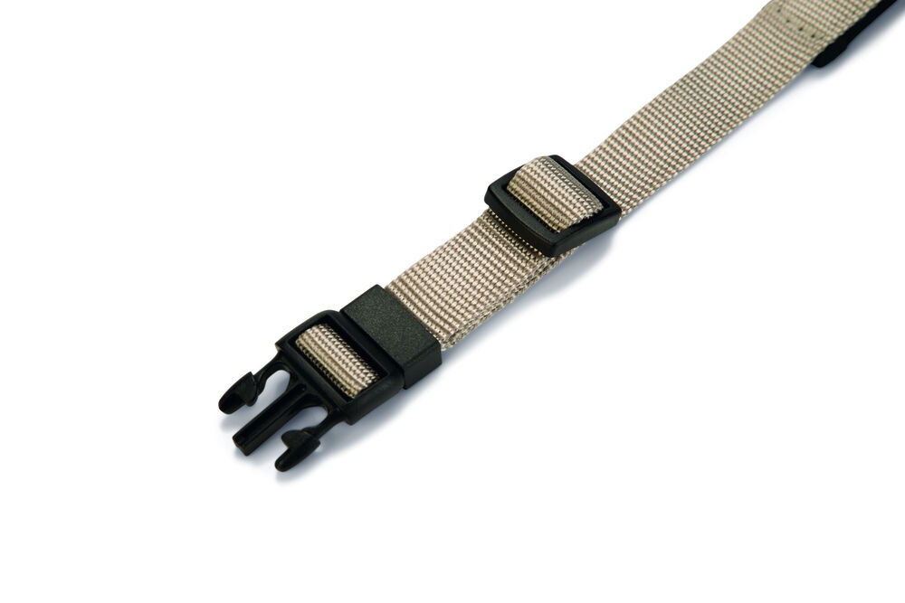 Beeztees Premium Parinca - Halsband Hond - grijs - 30 tot 35 cm