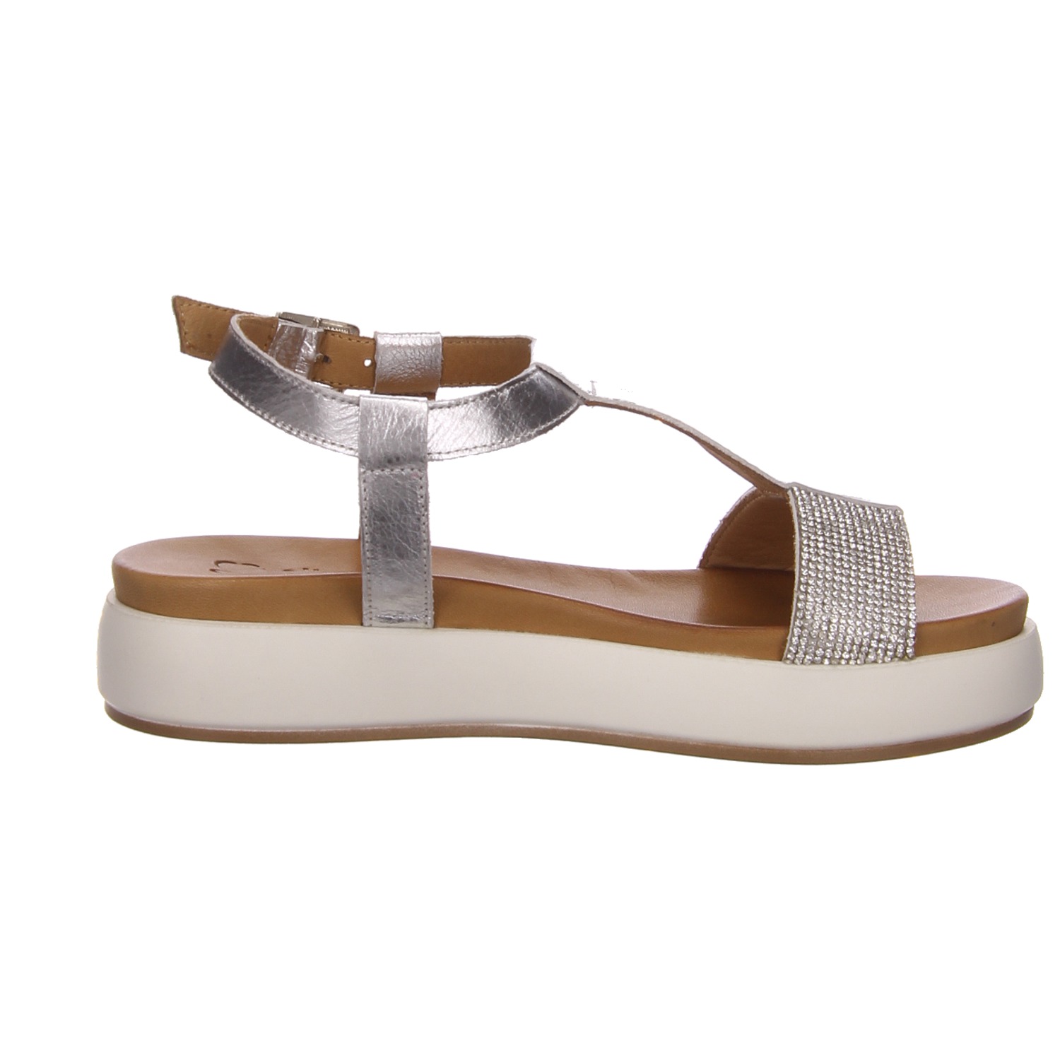 elbandi Sandale silber gold/silber/bronce