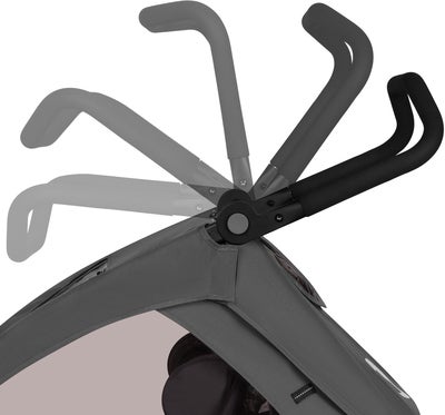 Lionelo Cama Sykkelvogn, Grey Graphite
