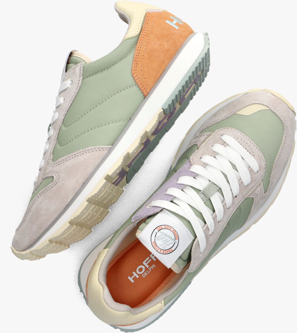 THE HOFF BRAND groene the hoff brand lage sneakers delphi track + field