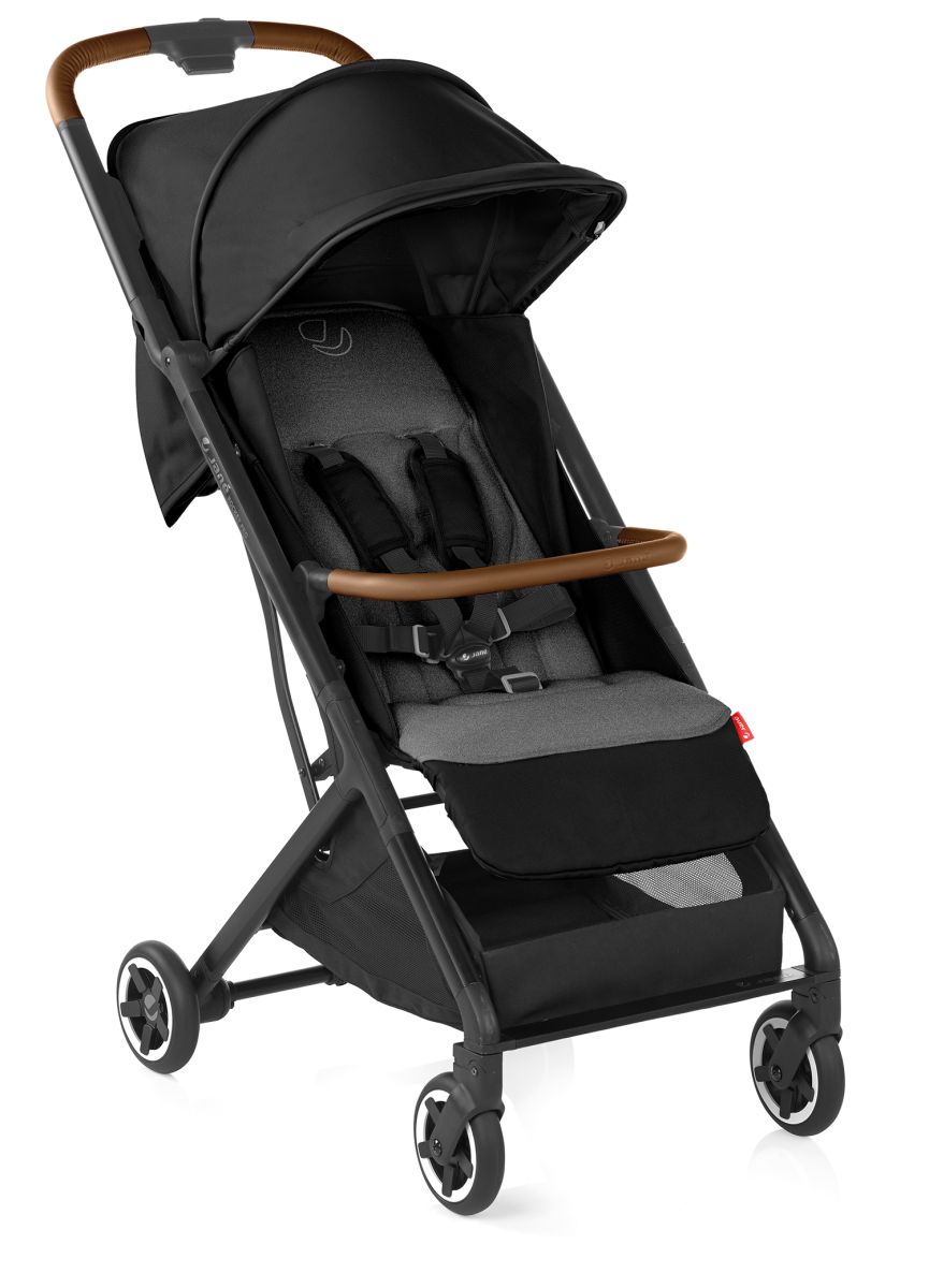 JANE ROCKET PRO STROLLER - COLD BLACK - Ecru