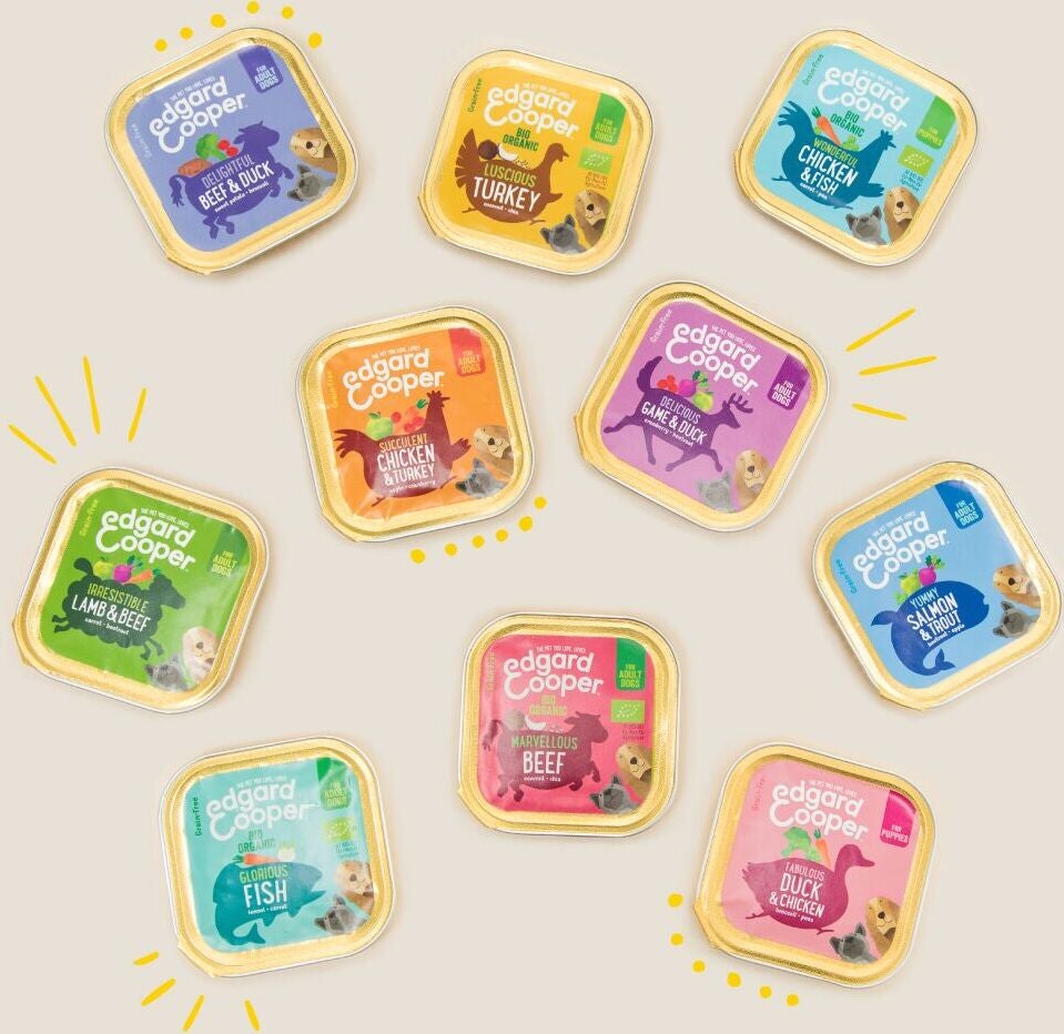 Edgard & Cooper hondenvoer rund en eend adult 150 g