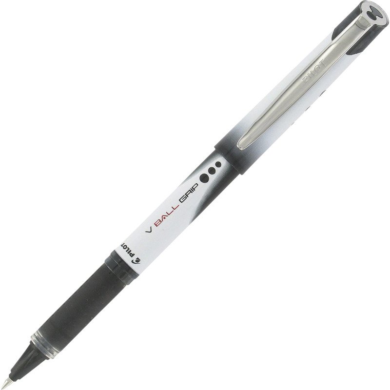 Stylo roller Pilot V-ball grip à capuchon pointe 0,5 mm - écriture fine