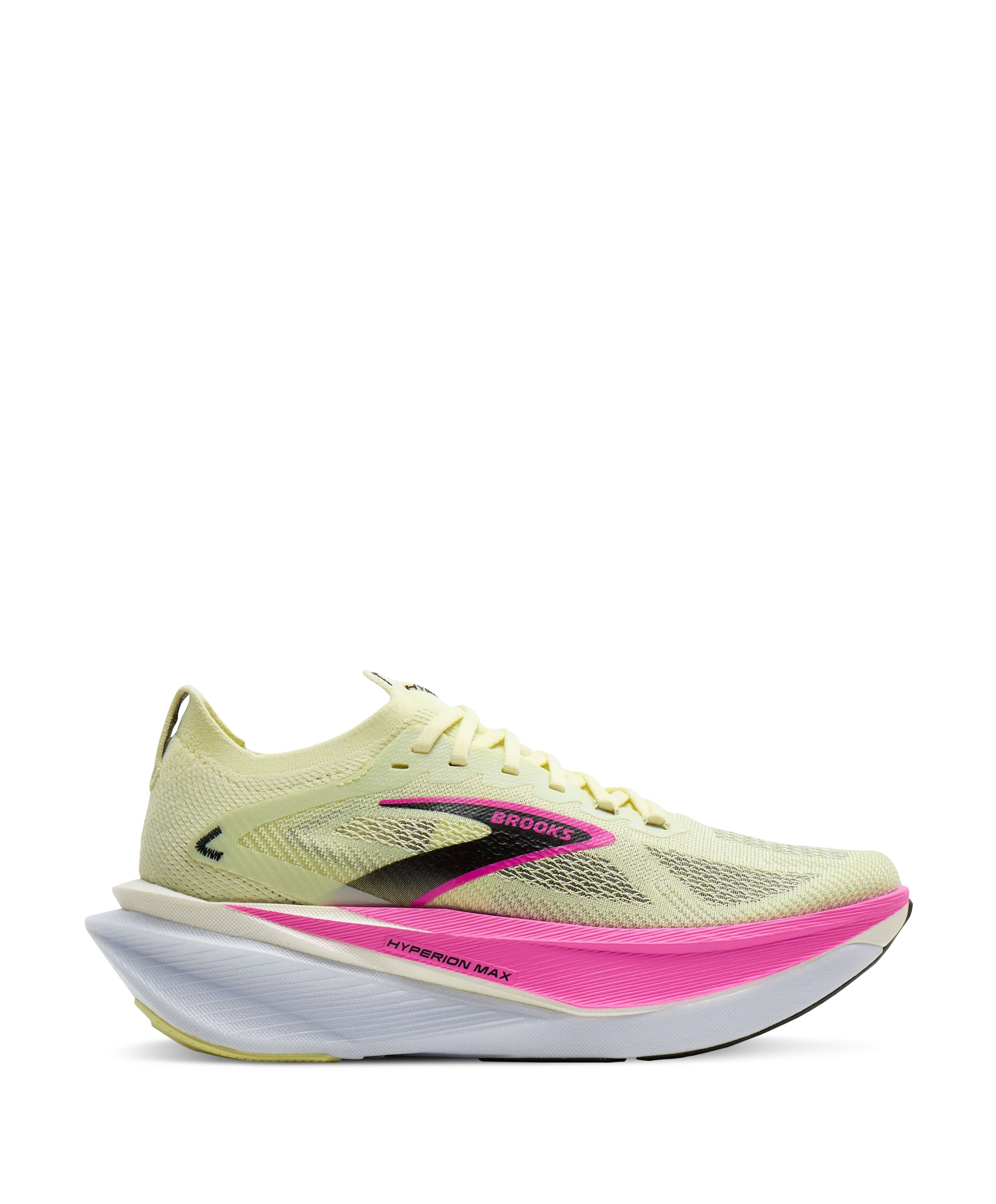 Brooks Hyperion Max 3 dames runningschoenen geel