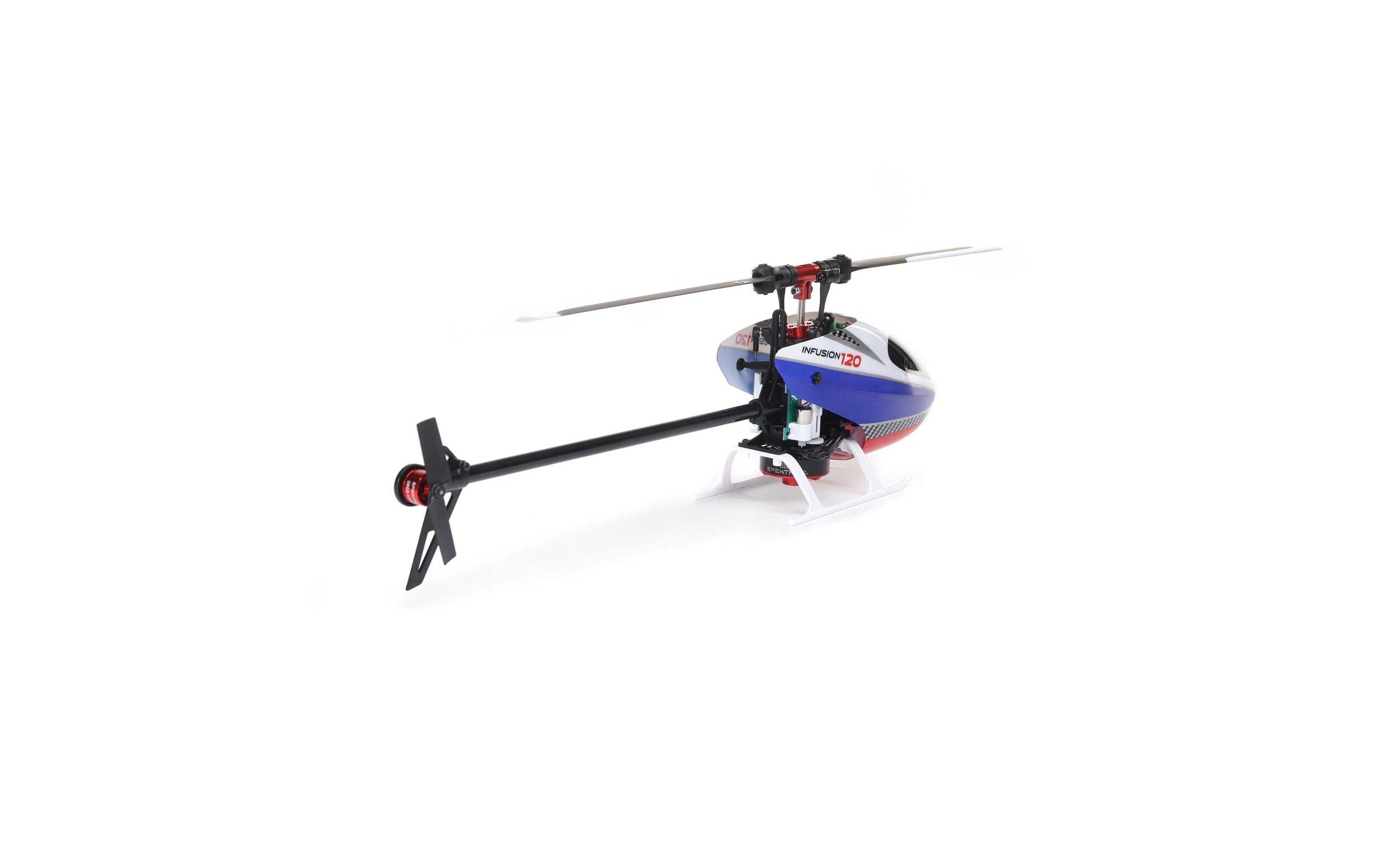Helikopter InFusion 120 AS3X & SAFE, BNF Basic<br>Kleiner Pitch-gesteuerter Flybarless 3D Heli mit Spektrum Technik