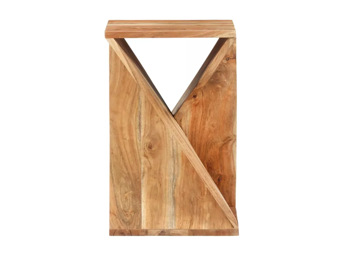 Table d'appoint 35x35x55 cm Bois massif d'acacia