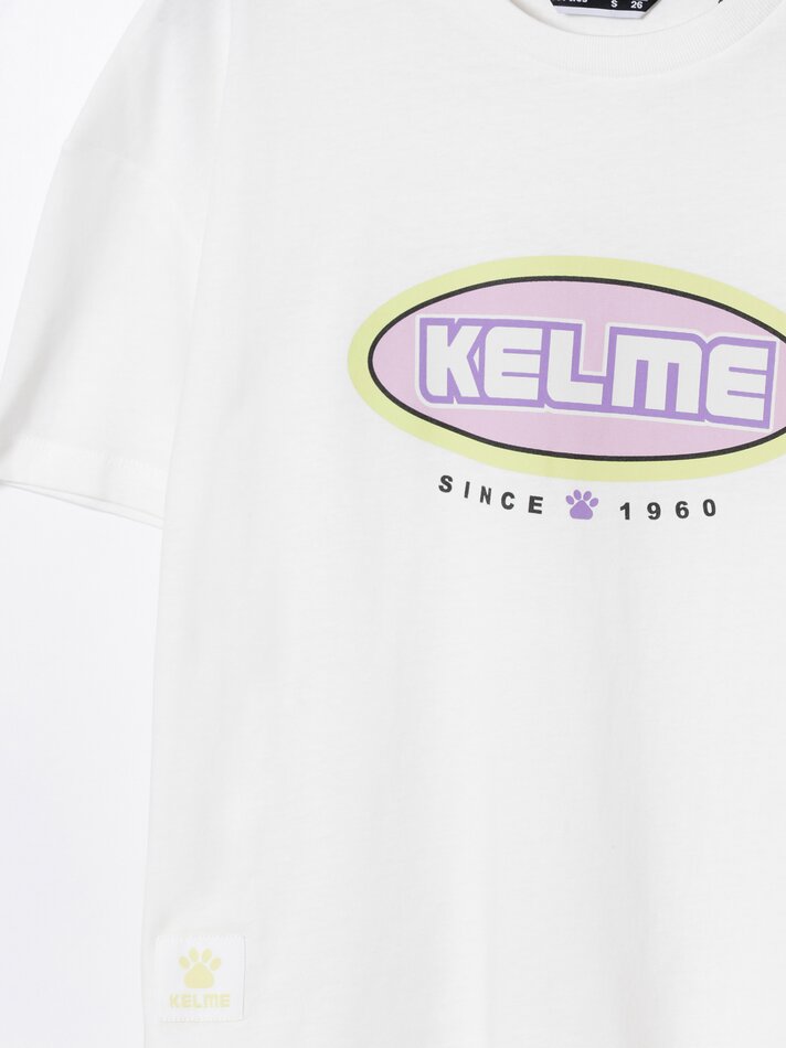Camiseta estampada Kelme x Lefties - Branca