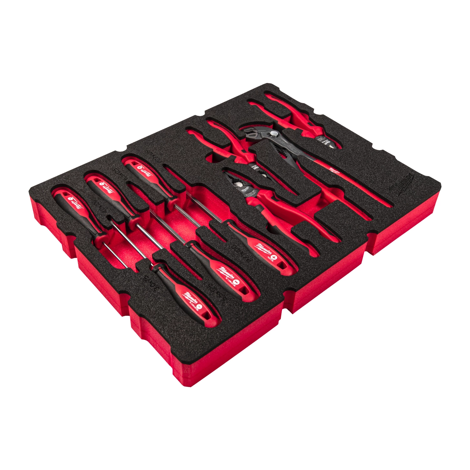 Milwaukee 4932493638 10-delige Foam inleg Packoutset