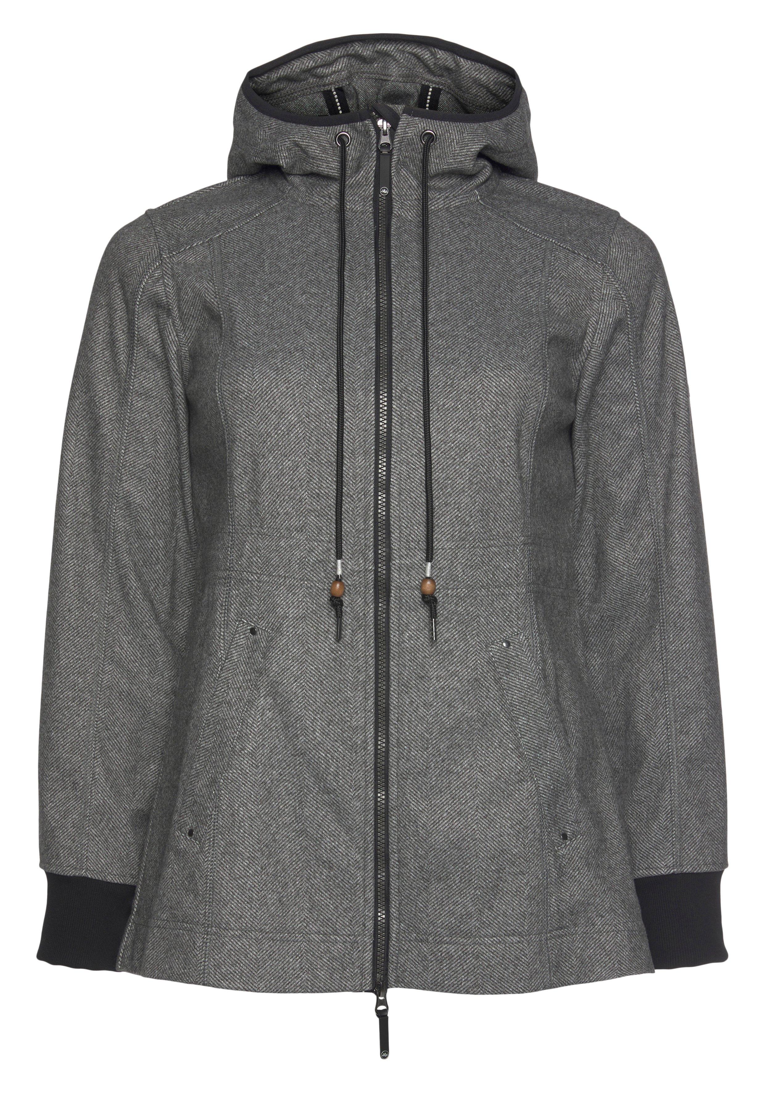 Kapuzenfleecejacke