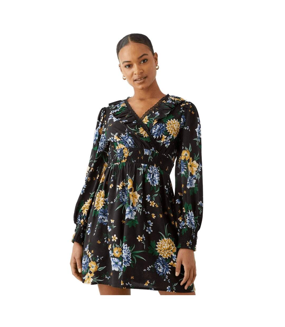 Dorothy Perkins - Mini robe - Femme (Noir) - UTDP1361