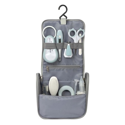 Trousse de toilette nomade 9 accessoires Green Blue - BEABA