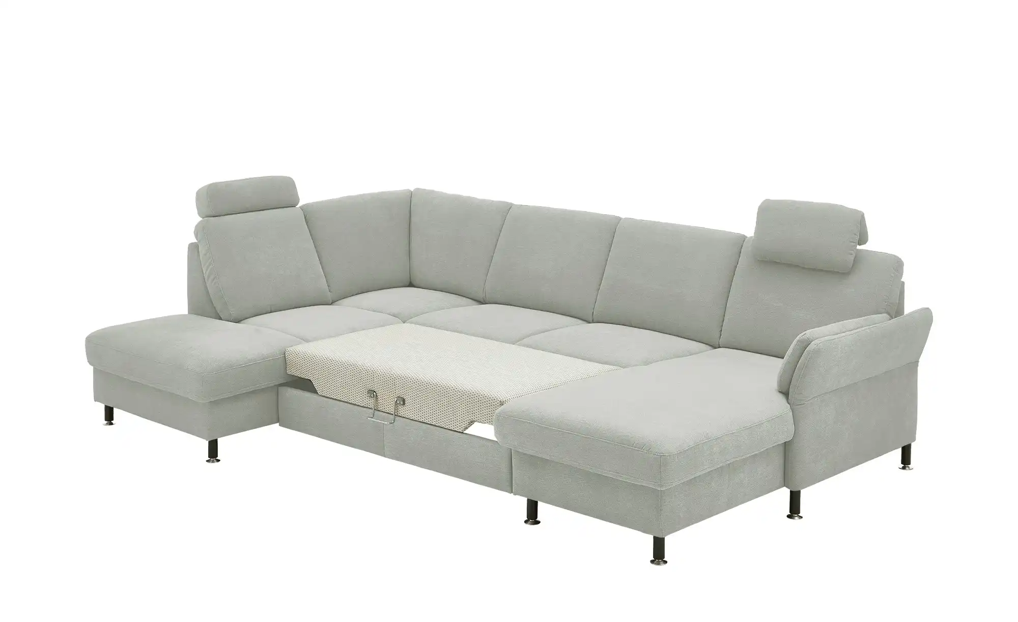 meinSofa Wohnlandschaft aus Flachgewebe Veit