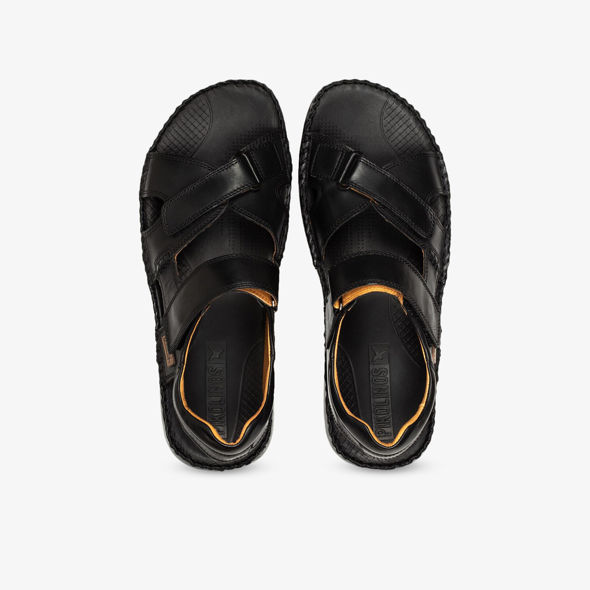 PIKOLINOS Herren Komfortsandalen schwarz