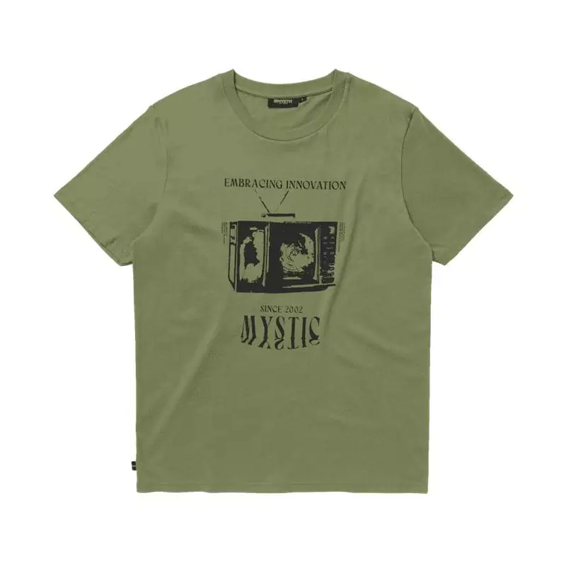 Tee shirt MYSTIC Broadcast Tee Dark Olive