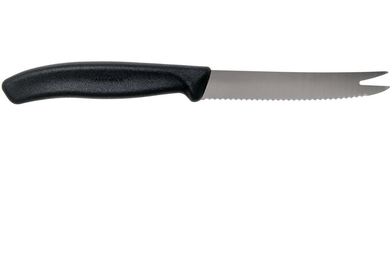 Victorinox SwissClassic 6.7863 kaas- en worstmes, zwart
