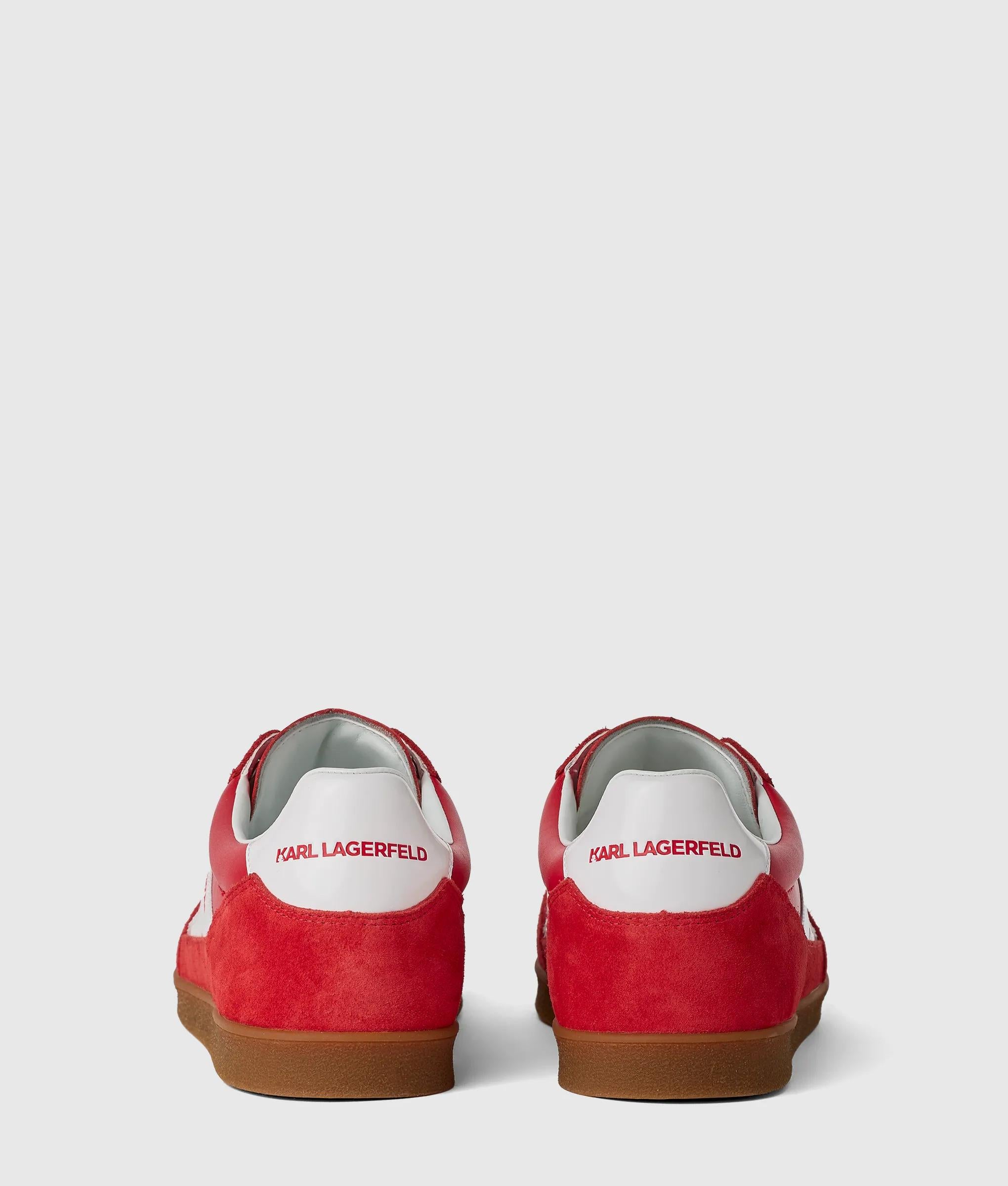 Kandidate sneakers van suède