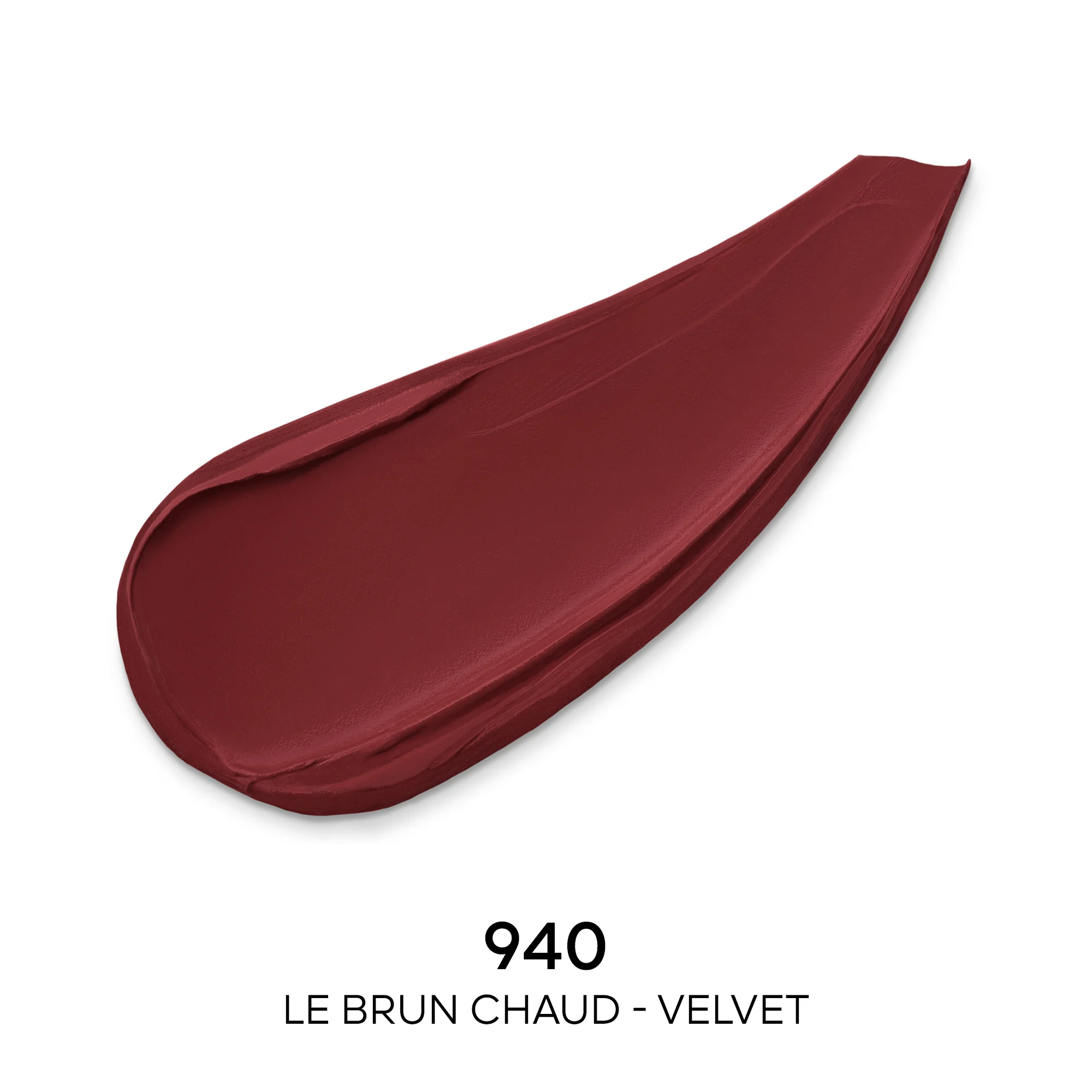 ROUGE G La recharge - Le rouge à lèvres soin personnalisable |- 940 LE BRUN CHAUD – VELVET