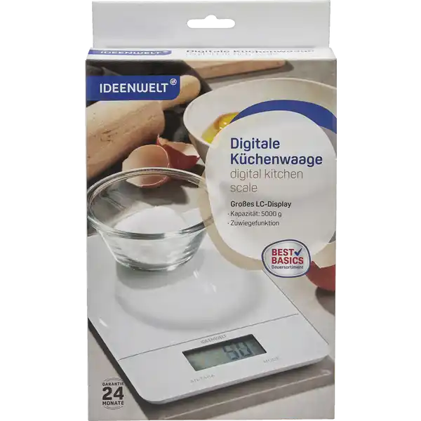 Digitale Küchenwaage
