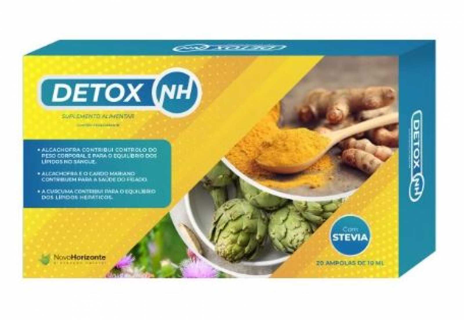 Novo Horizonte Detox 20 comprimidos