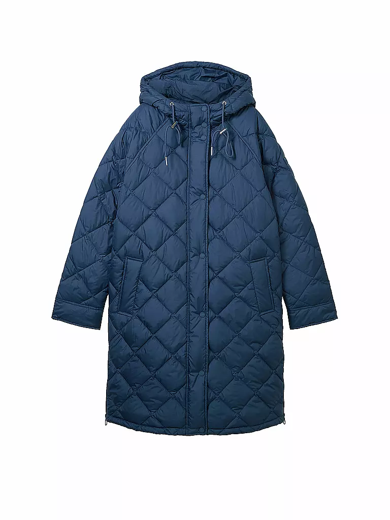 TOM TAILOR Steppmantel blau