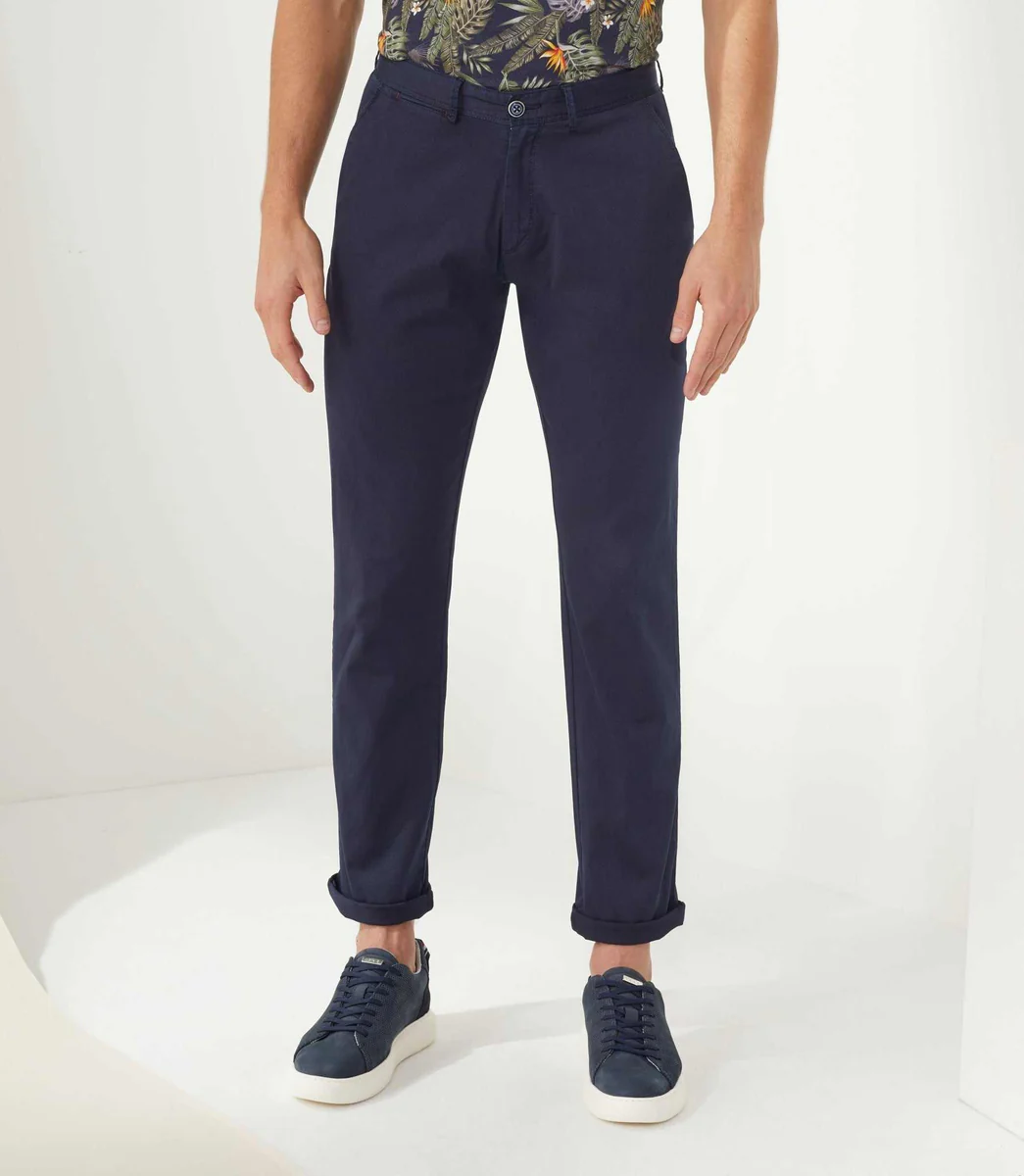 Chino micromotif marine 