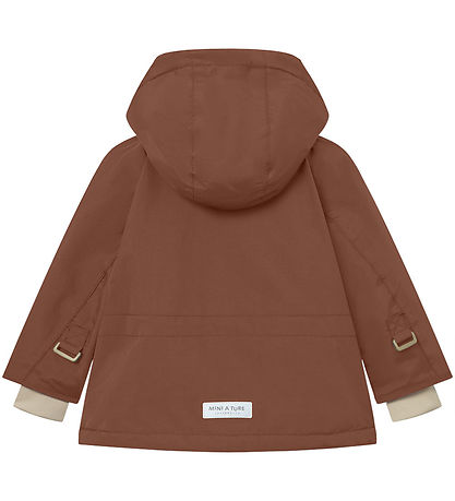 Mini A Ture Winterjacke - Matwally Fleece - Rootbeer Brown