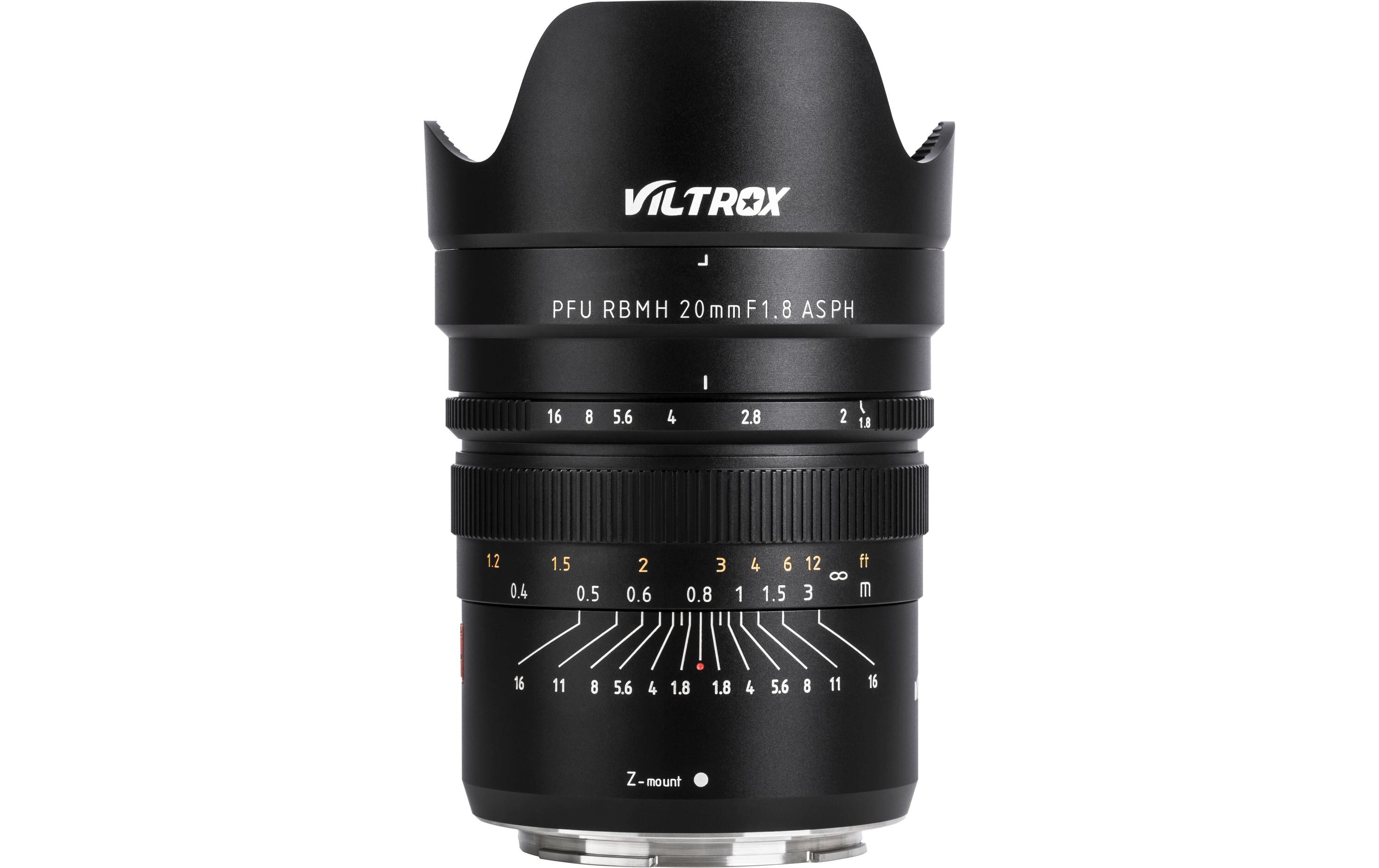 Festbrennweite 20mm F/1.8 – Nikon Z<br>Lichtstarkes Festbrennweitenobjektiv mit weichem Bokeh-Effekt