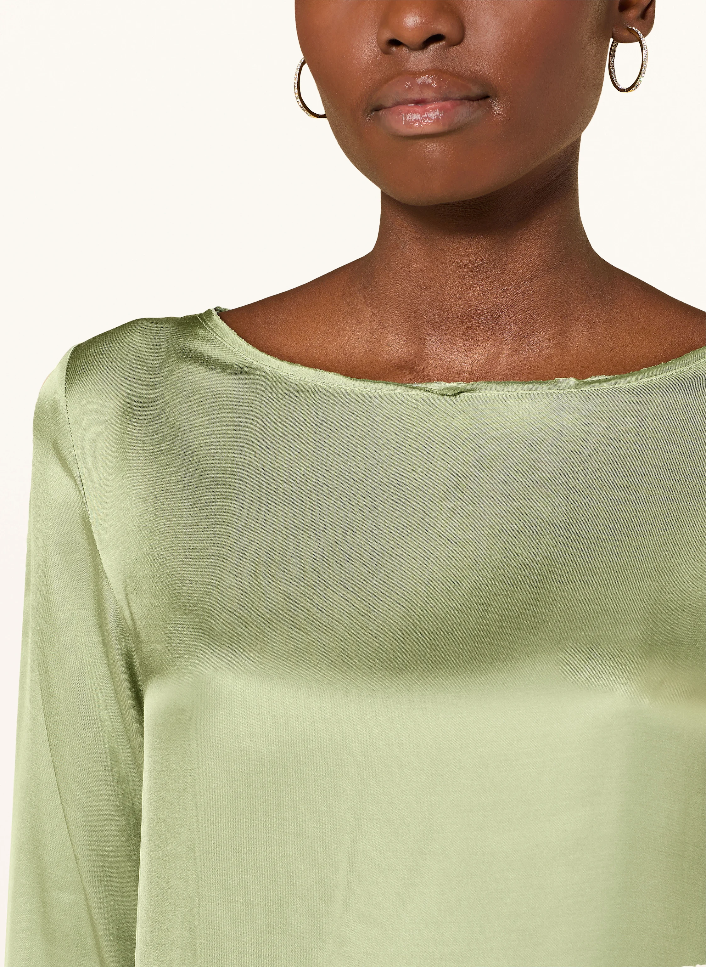 MAX & Co. Blusenshirt OGGERI aus Satin