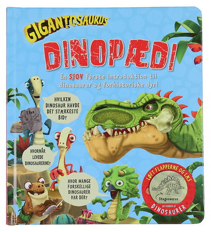 Alvilda Bog - Gigantosaurus Dinop?di - Dansk