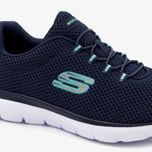 Skechers Summits dames sneakers blauw