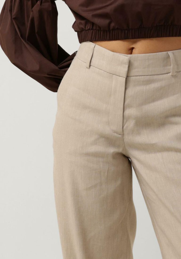 FIVEUNITS beige fiveunits wijde broek dena