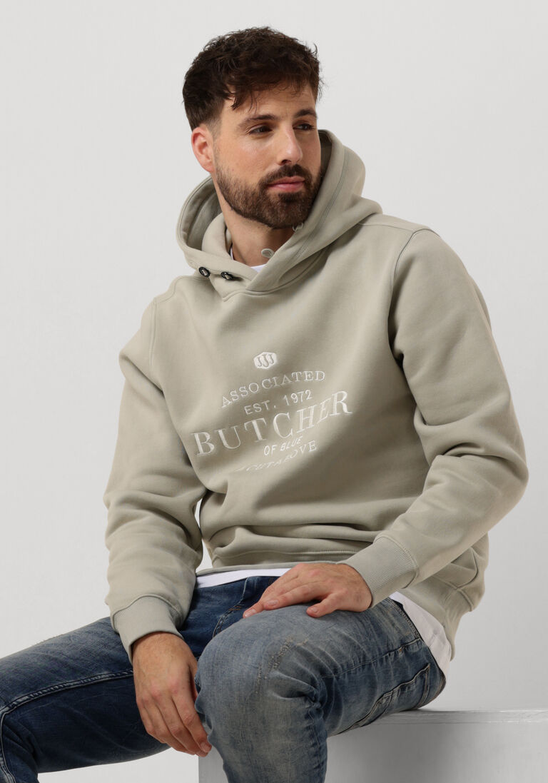 BUTCHER OF BLUE groene butcher of blue sweater army box hdd